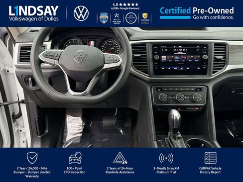 Certified 2021 Volkswagen Atlas SE image 10