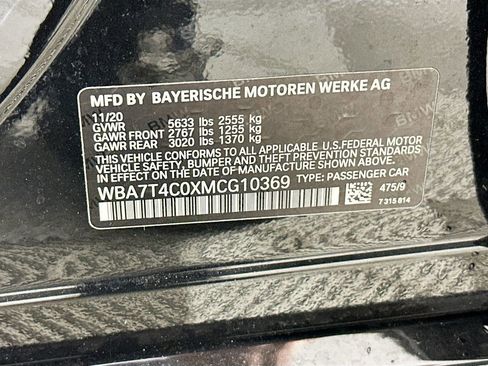 Used 2021 BMW 740i xDrive w/ Premium Package AWD/4WD image 32