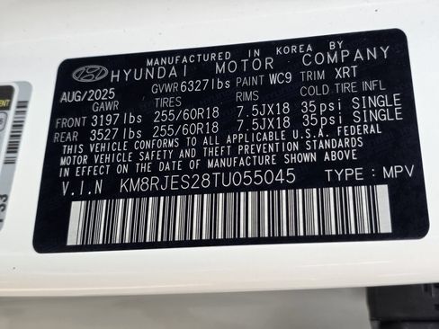 Certified 2026 Hyundai Palisade XRT Pro AWD/4WD image 35