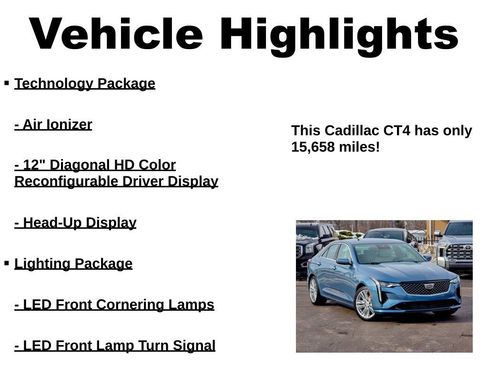 Used 2023 Cadillac CT4 Premium Luxury w/ Super Cruise 2 Package image 48