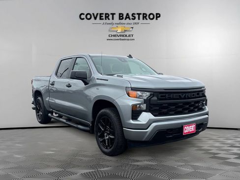 Used 2025 Chevrolet Silverado 1500 Custom w/ Turbomax Blackout Package RWD image 7