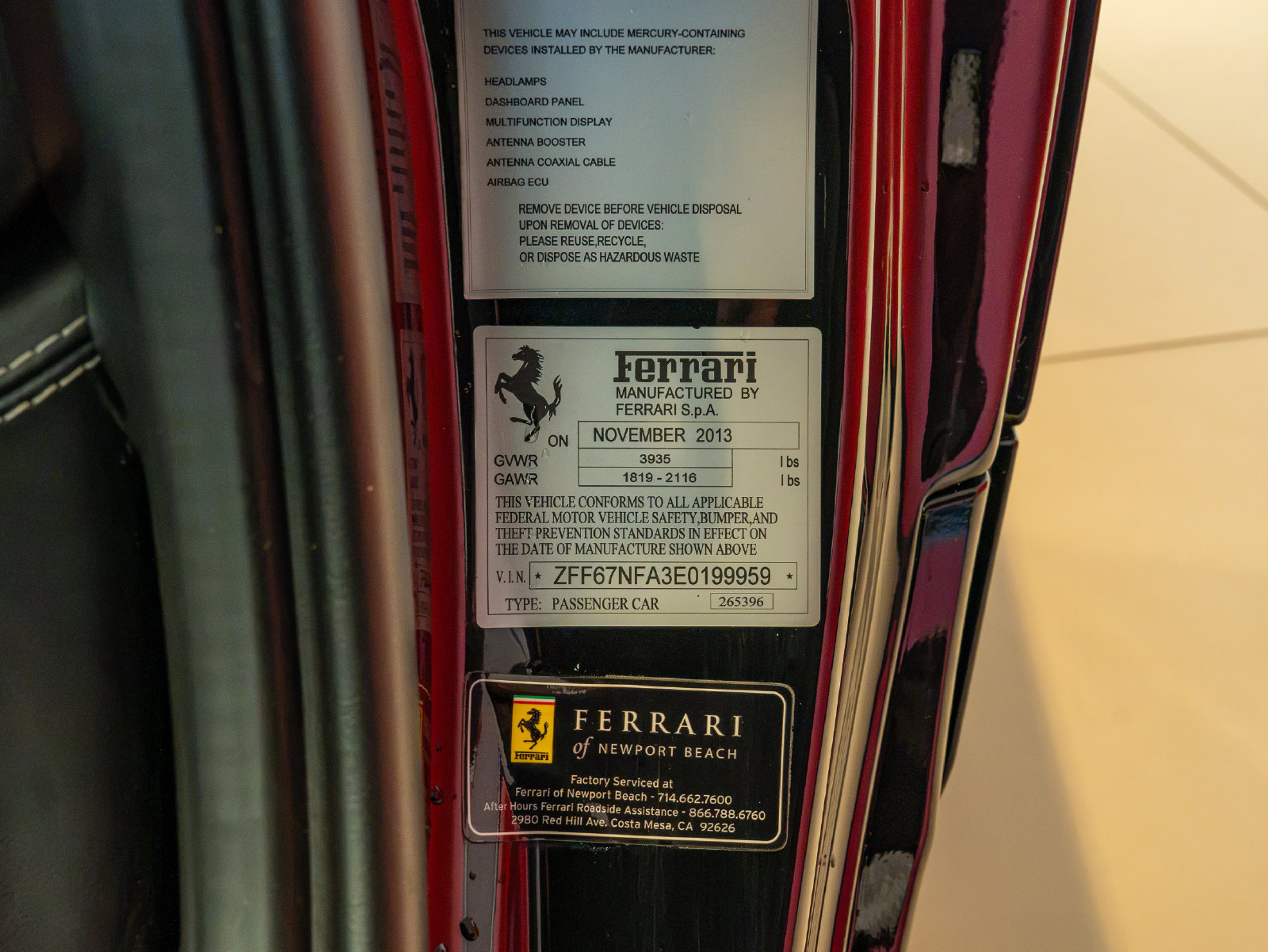Used 2014 Ferrari 458 Italia Coupe RWD image 24