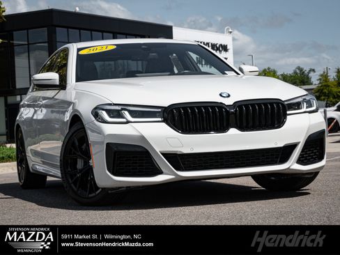 Used 2021 BMW 540i w/ M Sport Package RWD image 1