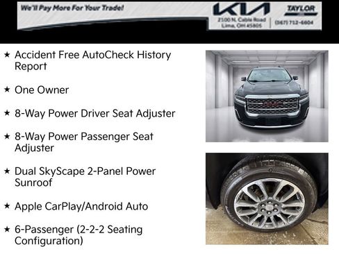 Used 2022 GMC Acadia Denali w/ Denali Ultimate Package image 4