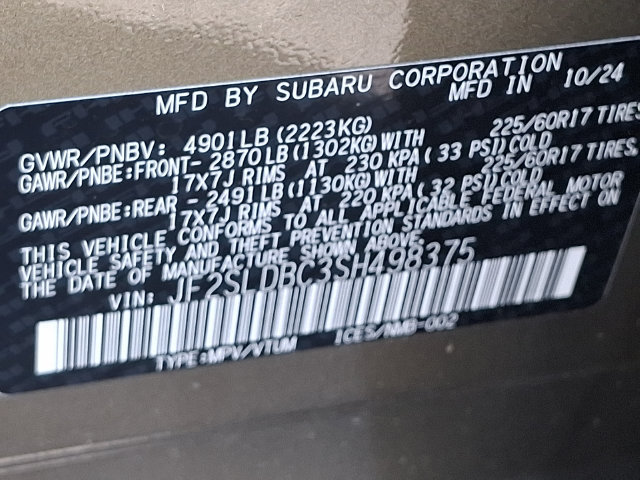 Used 2025 Subaru Forester Premium w/ Convenience Package #1 AWD/4WD image 27
