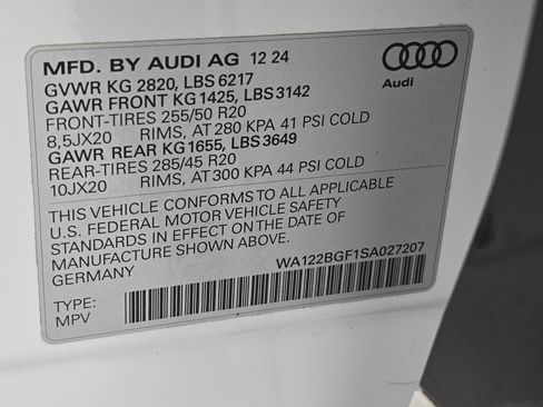 Used 2025 Audi Q6 e-tron Premium Plus w/ Premium Plus image 35