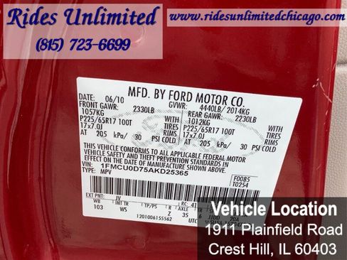 Used 2010 Ford Escape XLT image 18