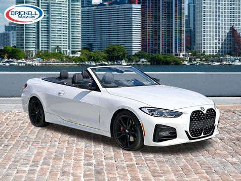 Used 2021 BMW 430i Convertible w/ M Sport Package RWD image 4