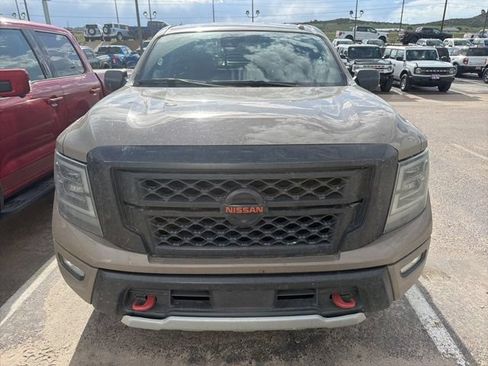Used 2021 Nissan Titan PRO-4X w/ Off Road Protection Package AWD/4WD image 2