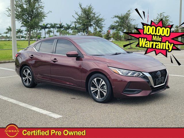 Certified 2023 Nissan Sentra SV FWD image 1