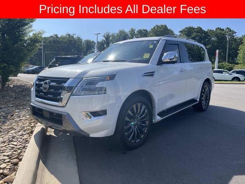 Used 2024 Nissan Armada Platinum w/ Captain's Chairs Package AWD/4WD image 1