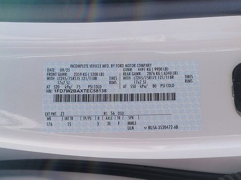 New 2026 Ford F250 XL w/ XL Chrome Package image 11