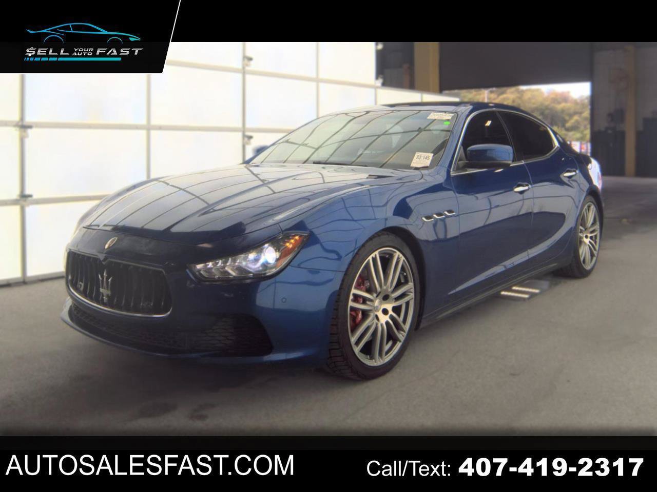 Used 2015 Maserati Ghibli S Q4 AWD/4WD image 1