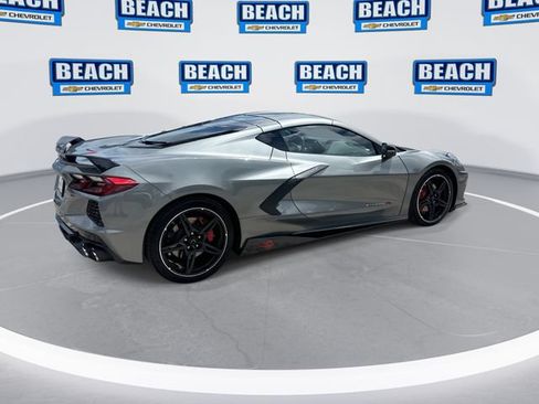 Used 2022 Chevrolet Corvette Stingray Coupe w/ Chrome Exterior Badge Package RWD image 8