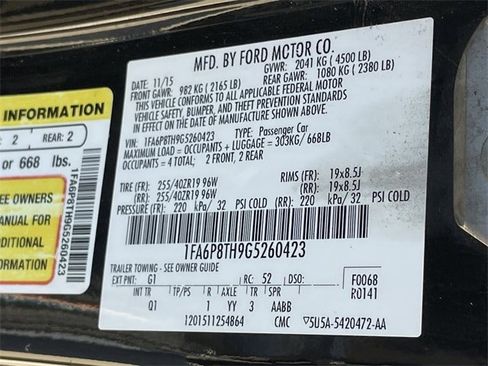 Used 2016 Ford Mustang Coupe w/ Interior & Wheel Package image 26