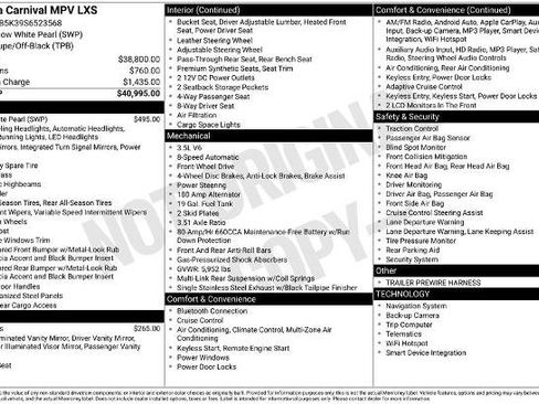 Used 2025 Kia Carnival LXS image 2