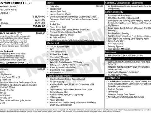 New 2026 Chevrolet Equinox LT w/ Convenience Package II image 34