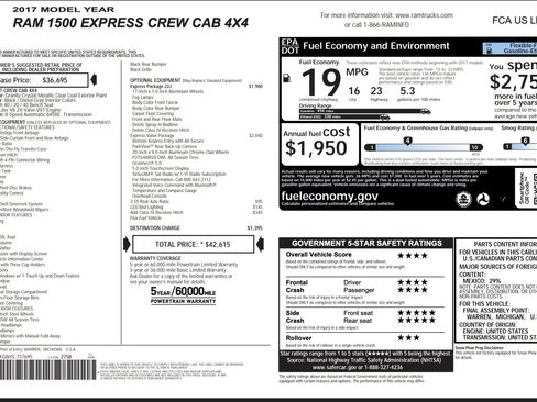 Used 2017 RAM 1500 Express w/ Express Value Package image 3