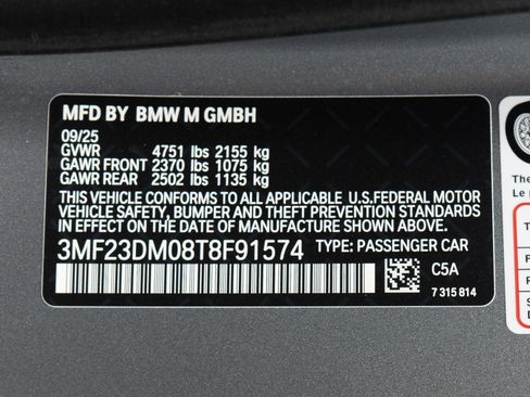 Used 2026 BMW M2 w/ M Driver's Package RWD image 19
