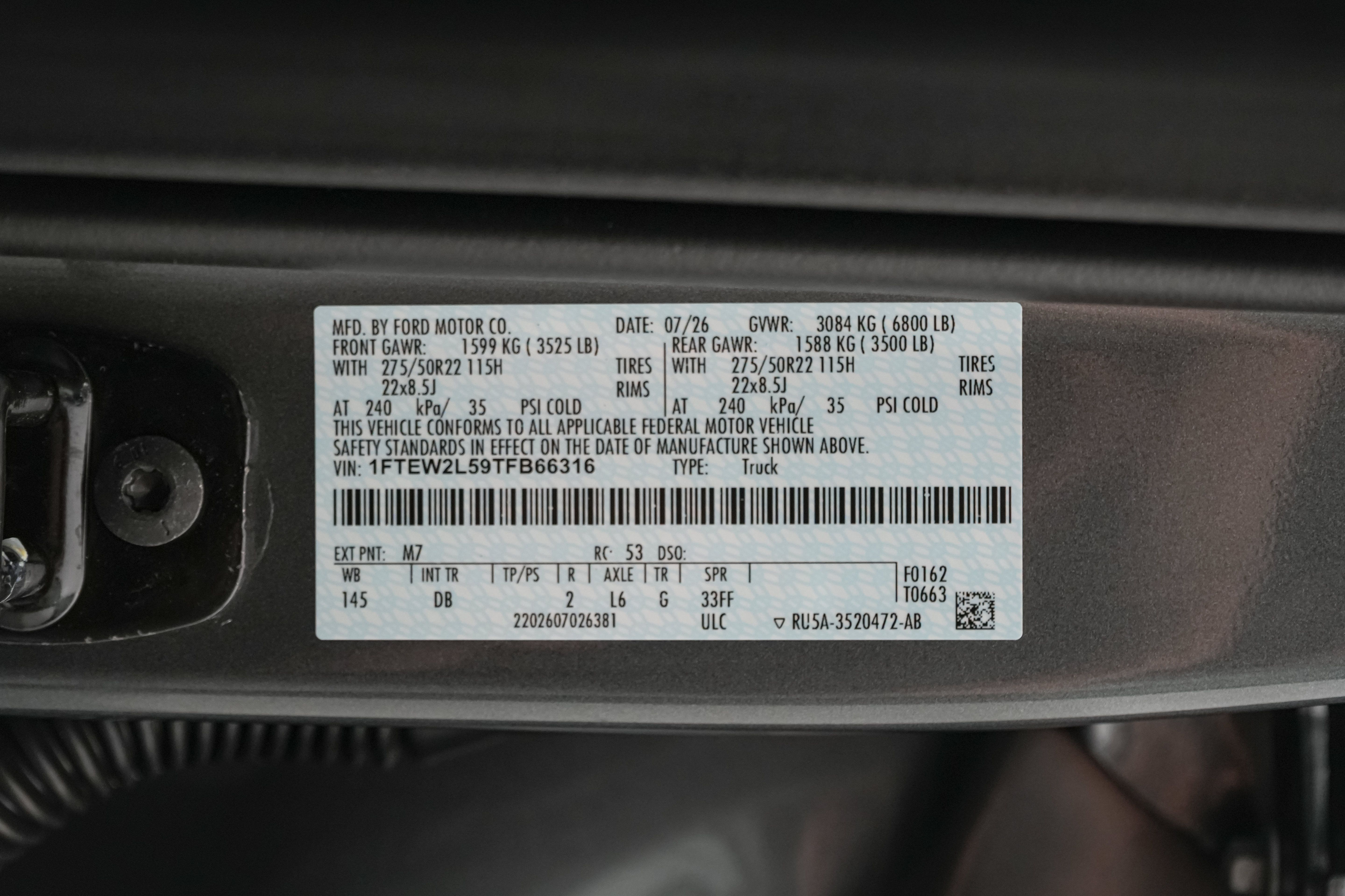 New 2026 Ford F150 STX w/ F-150 LOBO Package AWD/4WD image 47