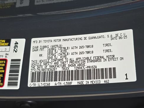 Used 2025 Toyota Tacoma 4x4 Double Cab Hybrid image 35