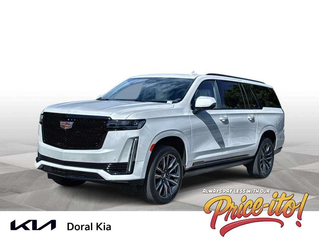 Used 2024 Cadillac Escalade ESV Sport Platinum RWD image 1