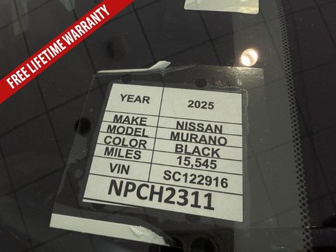 Certified 2025 Nissan Murano SV AWD/4WD image 41