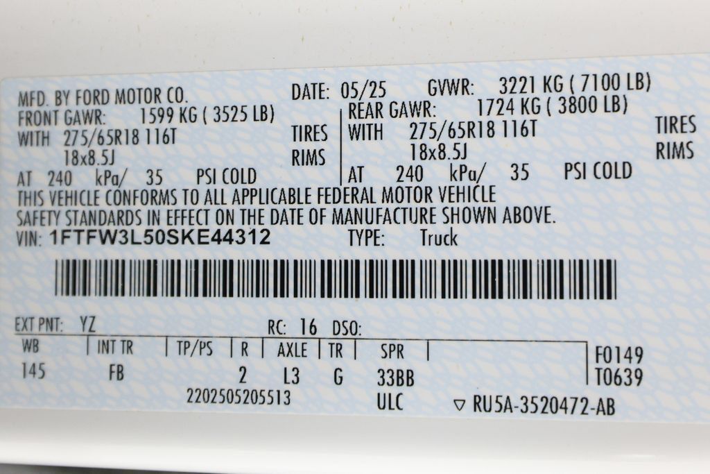 Used 2025 Ford F150 XLT w/ Equipment Group 301A Standard AWD/4WD image 46