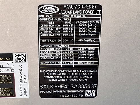 New 2025 Land Rover Range Rover SE image 22