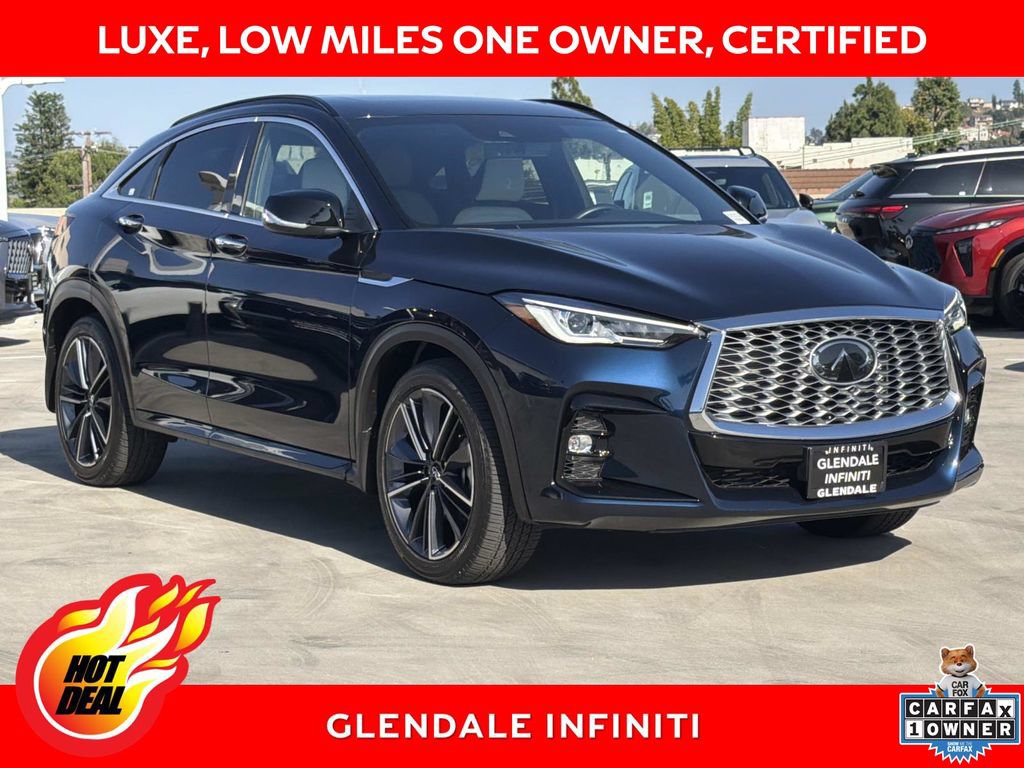 Certified 2025 INFINITI QX55 Luxe w/ Cargo Package AWD/4WD image 1