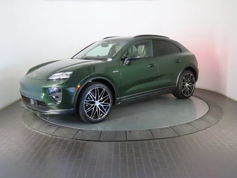 Certified 2025 Porsche Macan 4 Electric AWD/4WD image 1
