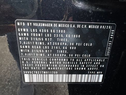 Used 2026 Volkswagen Taos S FWD image 14