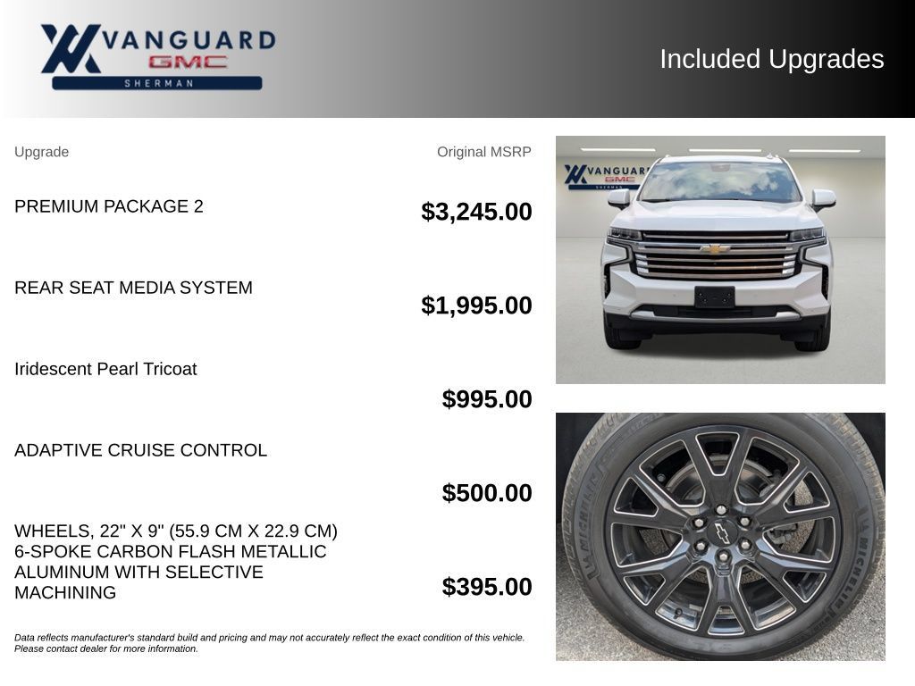 Used 2023 Chevrolet Tahoe High Country w/ Premium Package 2 AWD/4WD image 9