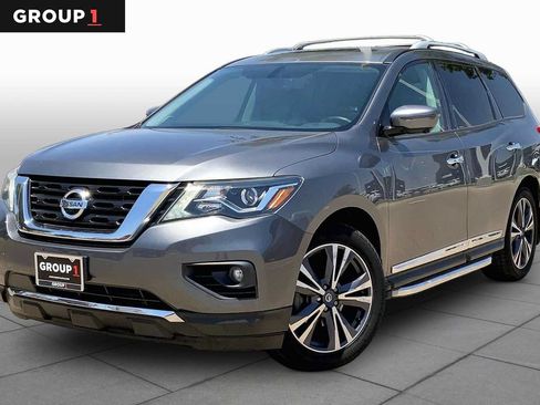 Used 2019 Nissan Pathfinder Platinum w/ Cargo Package FWD image 1
