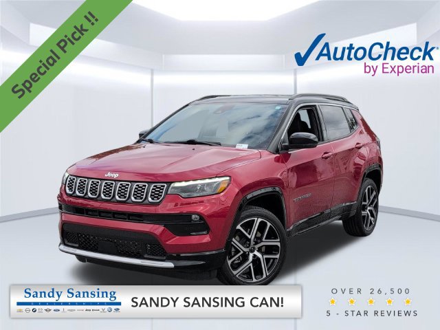 Certified 2025 Jeep Compass Limited w/ Elite Group AWD/4WD image 1