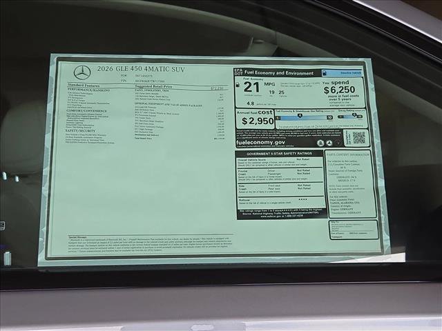 New 2026 Mercedes-Benz GLE 450 4MATIC image 13
