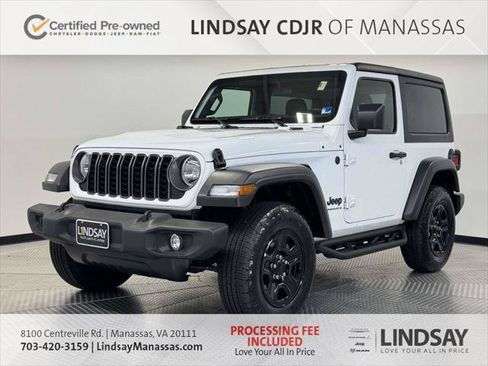 Certified 2025 Jeep Wrangler Sport AWD/4WD image 5