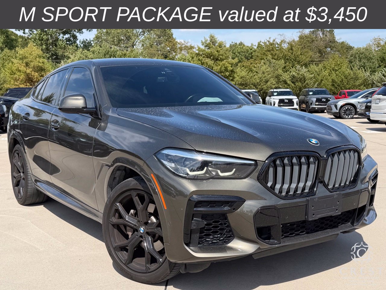Used 2022 BMW X6 xDrive40i w/ M Sport Package AWD/4WD image 1