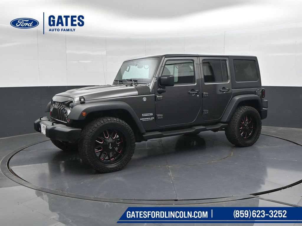 Used 2017 Jeep Wrangler Unlimited Sport w/ Quick Order Package 24S AWD/4WD image 6