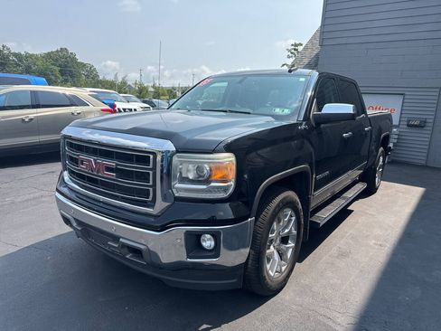 Used 2015 GMC Sierra 1500 SLT w/ SLT Crew Cab Value Package AWD/4WD image 3