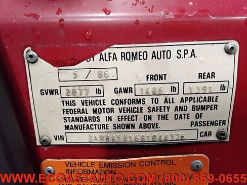 Used 1986 Alfa Romeo Spider Veloce image 17