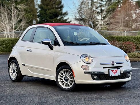 Used 2013 FIAT 500 Lounge w/ Luxury Leather Pkg image 3