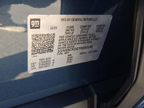 New 2026 Chevrolet Suburban LT w/ Comfort Package image 13