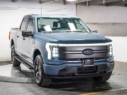 Used 2023 Ford F150 Lightning XLT w/ Equipment Group 312A High AWD/4WD image 2