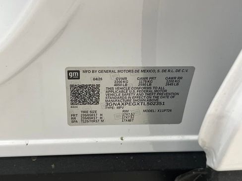 New 2026 Chevrolet Equinox LT w/ Safety and Technology Package AWD/4WD image 21