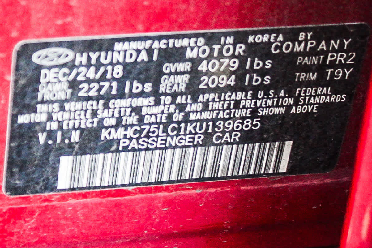 Used 2019 Hyundai Ioniq SEL FWD image 35