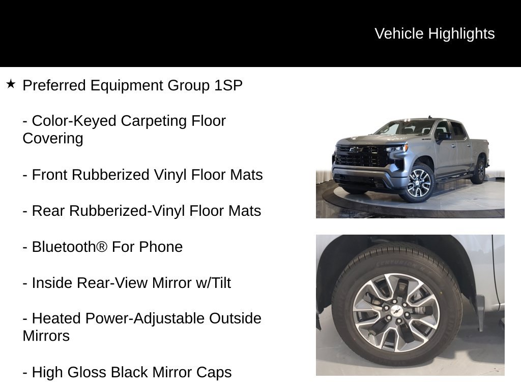 Used 2024 Chevrolet Silverado 1500 RST w/ LPO, Dark Essentials Package AWD/4WD image 13