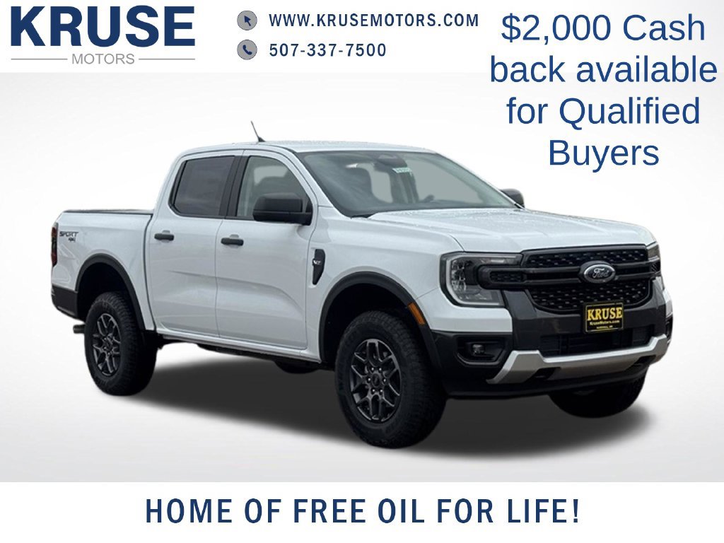 New 2026 Ford Ranger XLT w/ Equipment Group 301A High AWD/4WD 360° Tour