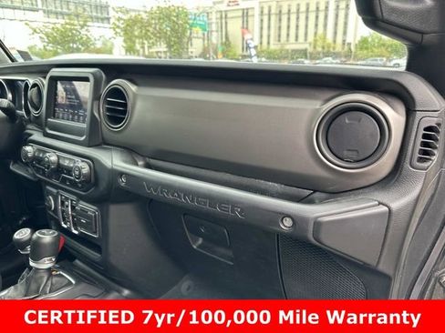 Certified 2021 Jeep Wrangler Unlimited Sport AWD/4WD image 10