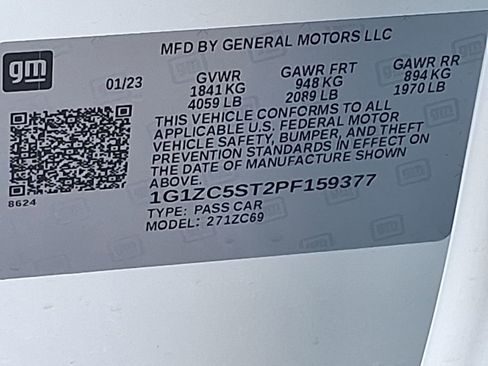 Used 2023 Chevrolet Malibu LS w/ Driver Confidence Package image 20